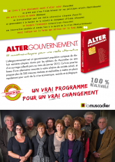 Affiche Altergouvernement : un vrai programme pour un vrai changement