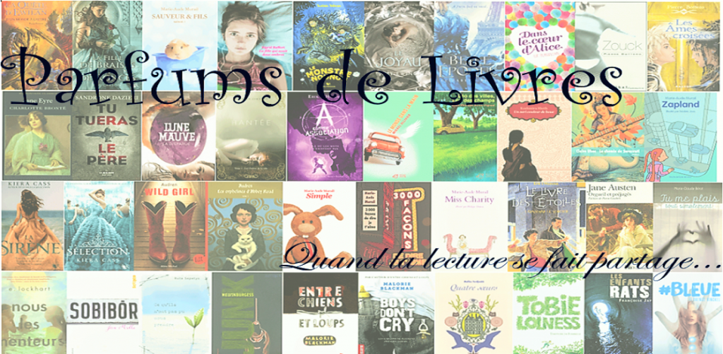 Logo du blog Parfums de livres (Amandine-Thalie)