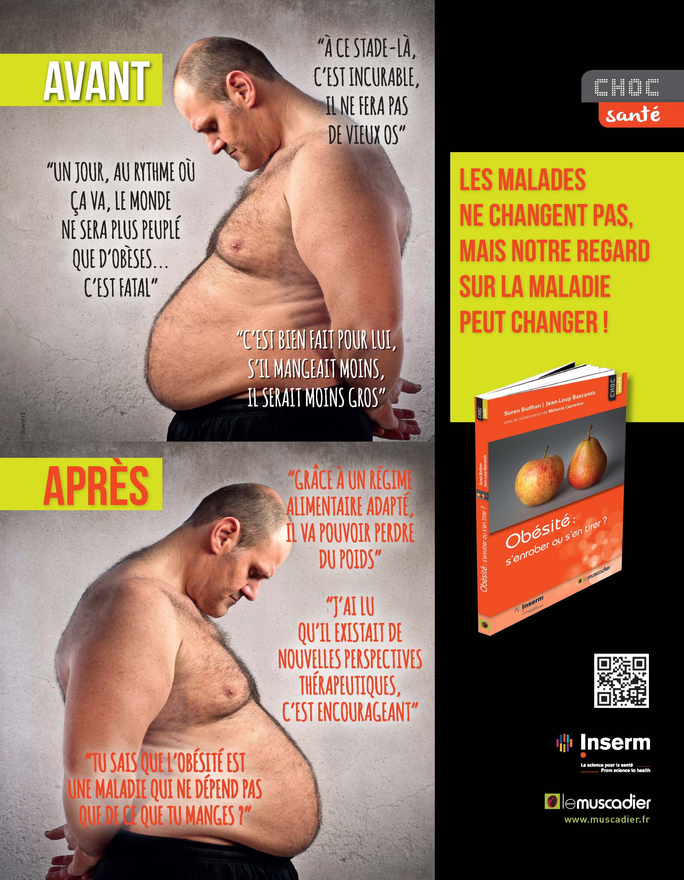Visuel de communication collection Choc santé - Obésité