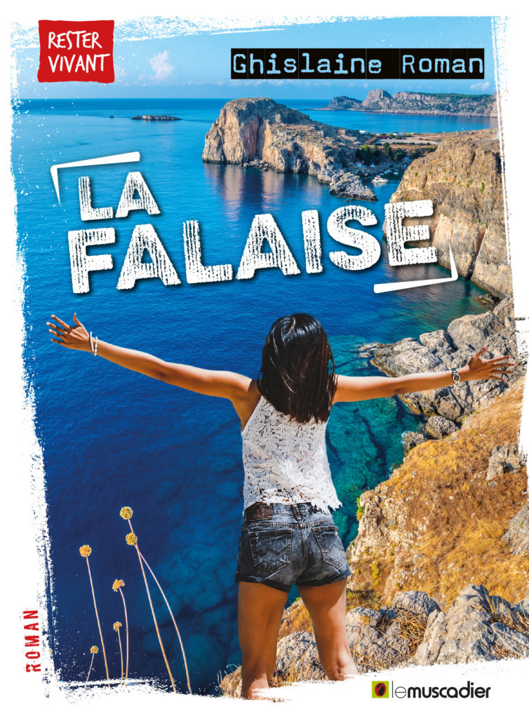 Couverture du livre La falaise de Ghislaine Roman - ISBN 9791096935871