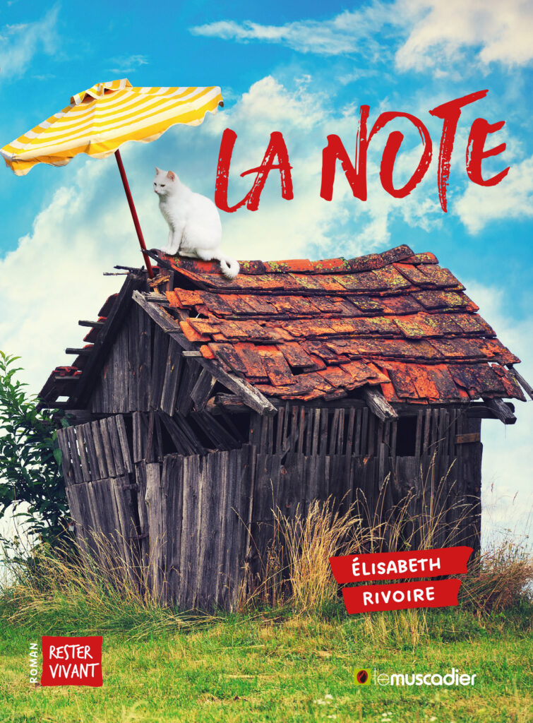 Couverture du livre "La note" d'Élisabeth Rivoire - ISBN 9782383020233