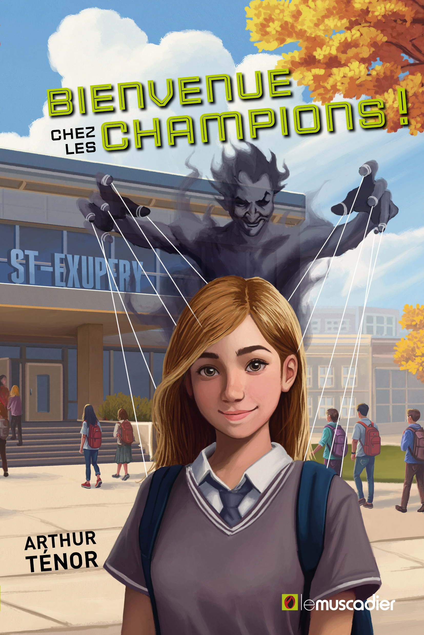 Couverture du livre "Bienvenue chez les Champions !" (EAN 9782383020752)